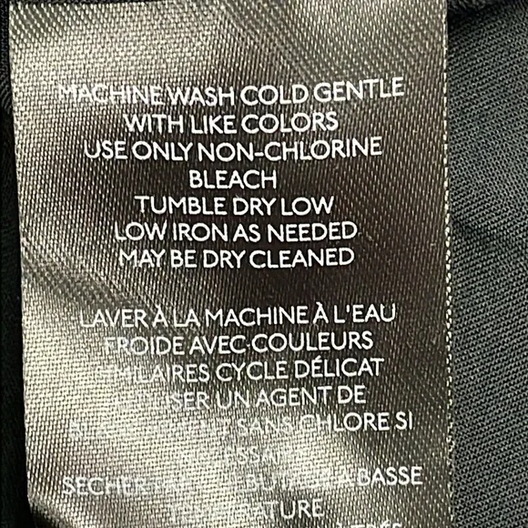 NWT Maeve Halter Twofer Mini Dress Anthro Black White Puffy Bubble Sz L - Picture 15 of 16